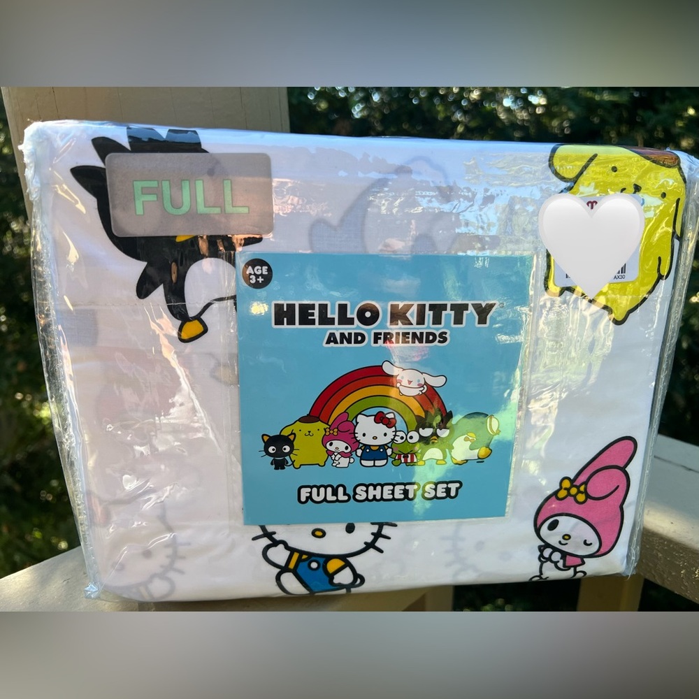 Hello Kitty & Friends FULL Cotton Sheet Set